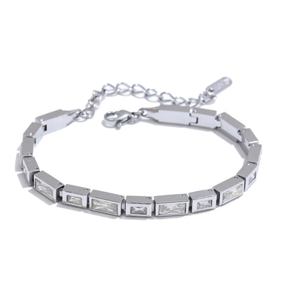 NORYO Square Zirconia Armband - NORYO