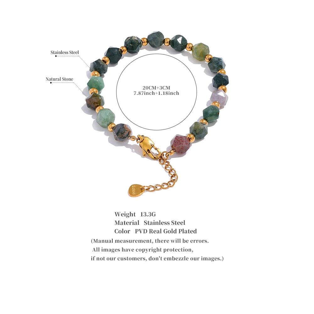 Natur Stein Armband - NORYO