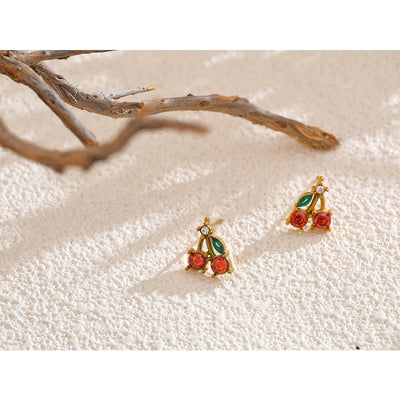 NORYO Blossom Cherry Ohrringe - NORYO