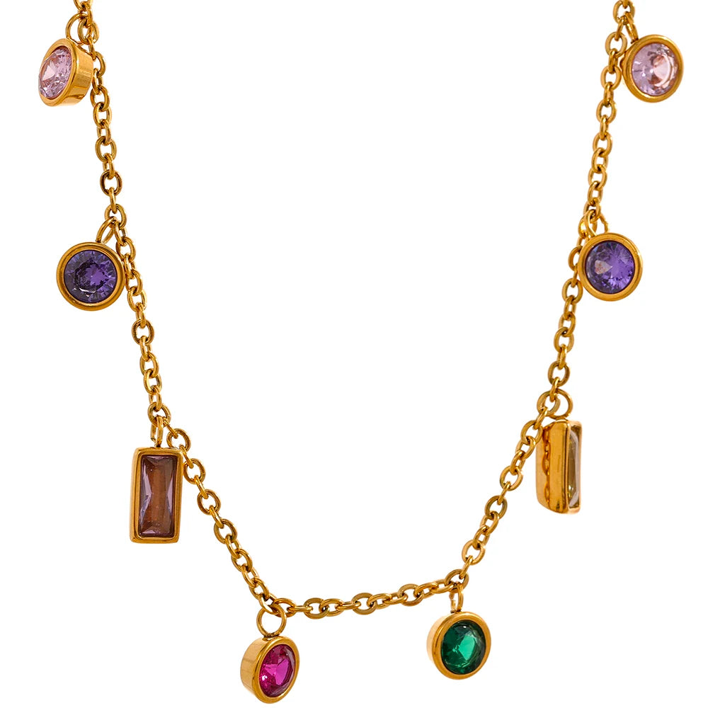 NORYO Rainbow Square Kette/Armband - NORYO
